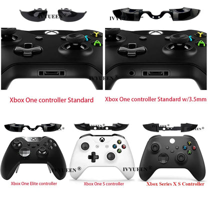 IVYUEEN 10-Pc Xbox One Series X/S Elite Controller Mod Kit – RB, LB Bumper & Trigger Button Replacement Accessories