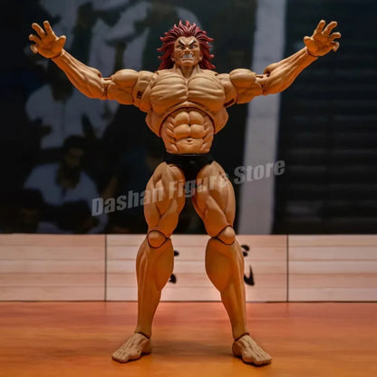 ST Baki Hanma Son of Ogre Action Figure – Hanma Yuujiro PVC Fighting Anime Model Toy Collection Gift
