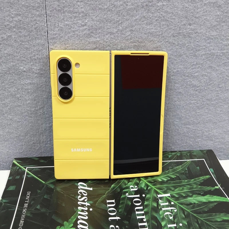 Skin Feel Phantom Shield Case for Samsung Galaxy Z Fold 3-7 – 2-Piece Protective Shockproof Back Cover Set