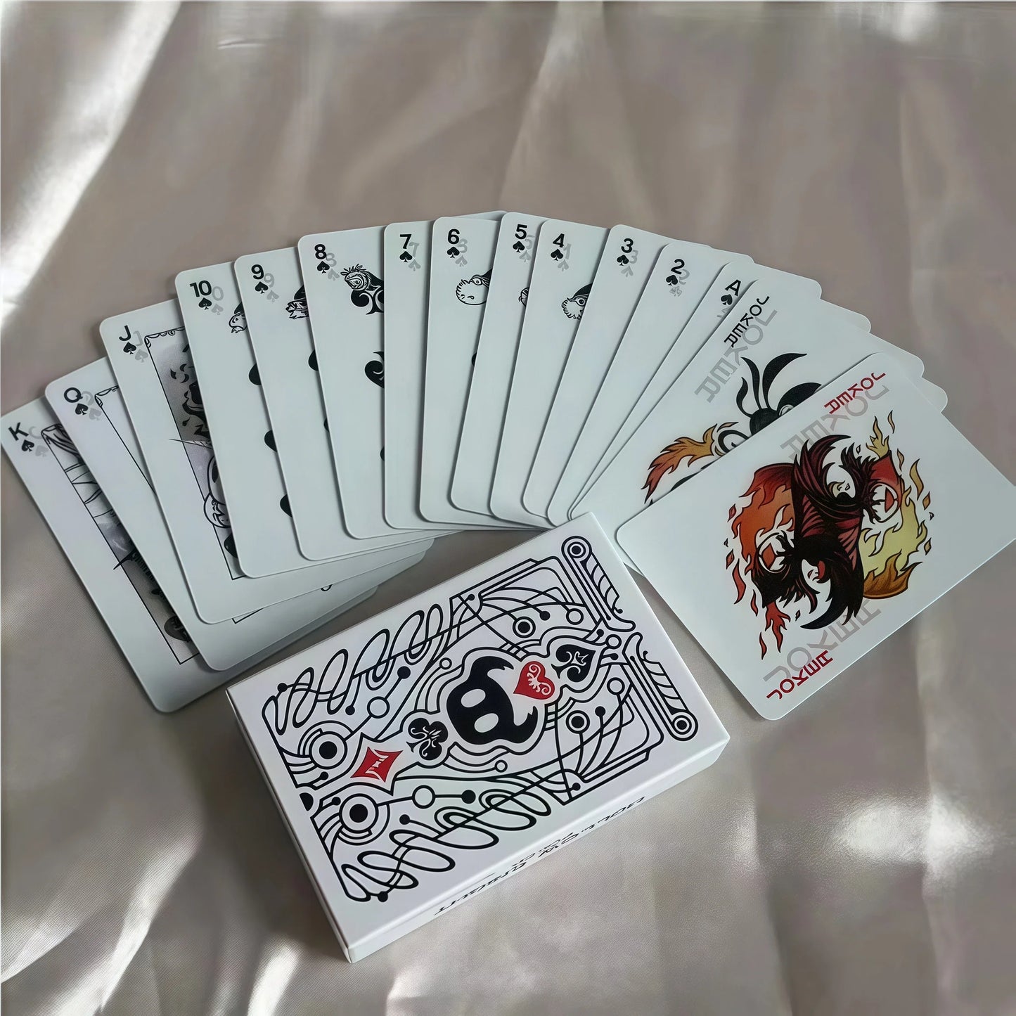 Hollow Knight Themed Playing Cards – Standard Poker Deck, Creative Family Party Board Game Cards, Portable Collectible Gift Set