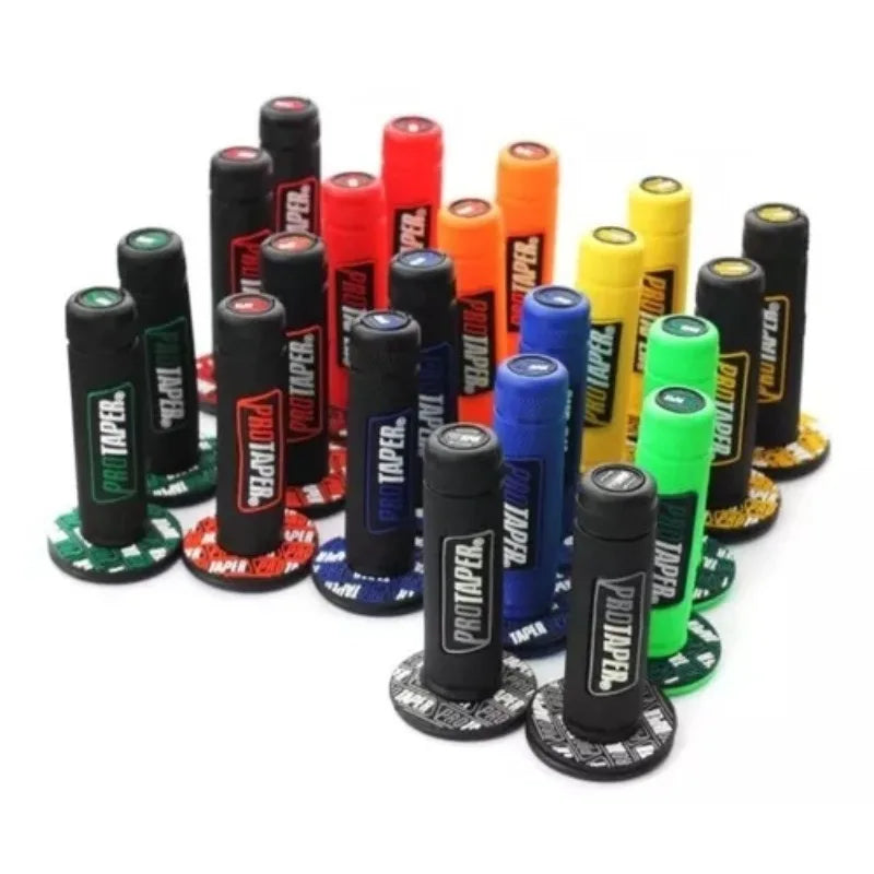 7/8" Motorcycle Handlebar Grip Gel Brake Handles – Rubber Grips for CRF, EXC, YZF, Protaper Dirt & Pit Bikes