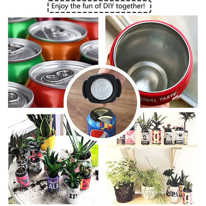 2-in-1 Stainless Steel Can Opener & Corkscrew – Portable Multifunction Bottle Opener for Beer & Drinks, 1/2 PCS