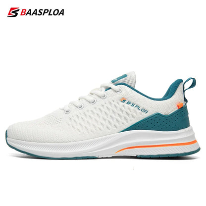 Baasploa Lightweight Running Shoes for Men - 2023 Designer Mesh Lace-Up Sneakers for Outdoor Sports