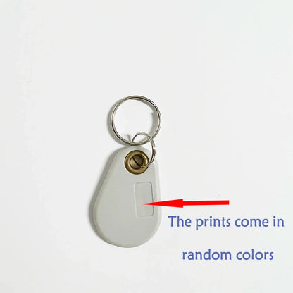 5/10PCS EM4305 T5577 RFID 125KHz Keyfobs – Rewritable Writable Duplicate Proximity ID Token Key Ring Cards