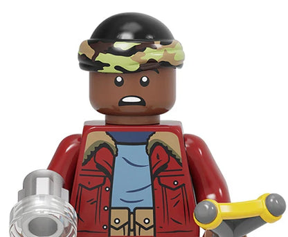 The Terrible Movie Upside-Down Model Building Block Set – Dustin, Mike, Lucas & Eleven Action Figures Toy for Kids