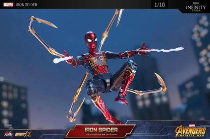 ZD Toys Spider-Man No Way Home 1/10 Action Figure – Peter Parker Gold Black Red Marvel Legends Collectible Toy