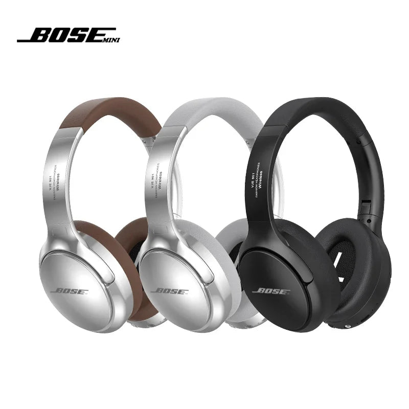 BOSEmini V901 Wireless Bluetooth Headset – Sports Gaming Headphones with Mic, Noise Cancelling Earbuds