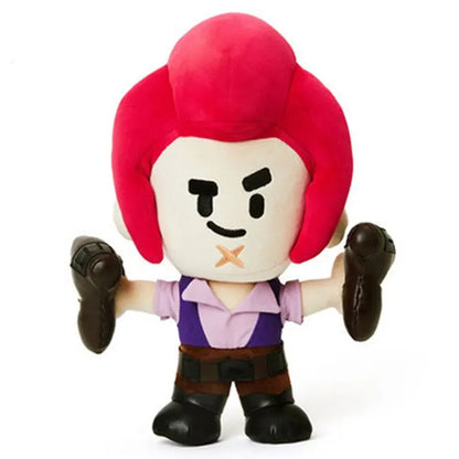 Brawl Stars Plush Toys – Spike, Shelly, Colt, Leon, Poco Character Pillows | Stuffed Dolls for Kids Birthday Gifts