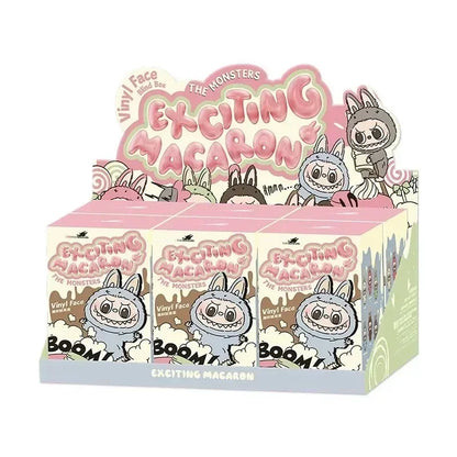 POP MART Labubu The Monsters – Macaron Vinyl Mystery Blind Box Toy, Kawaii Anime Action Figure Surprise Collectible
