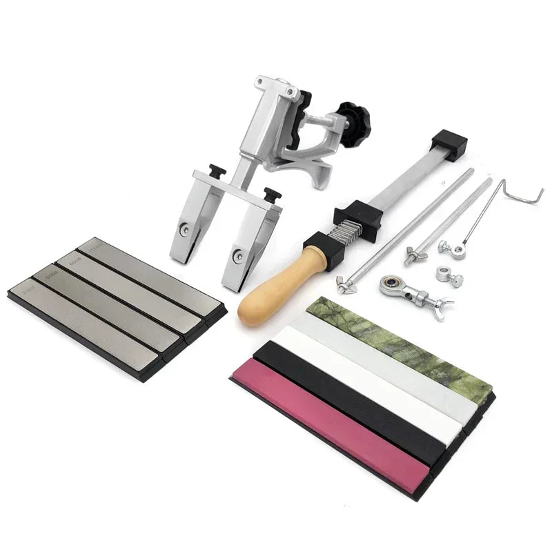 XK 2025 Fixed Knife Sharpener – Professional Kitchen Sharpening Stone & Diamond Whetstone for Angle Grinding & Woodwork