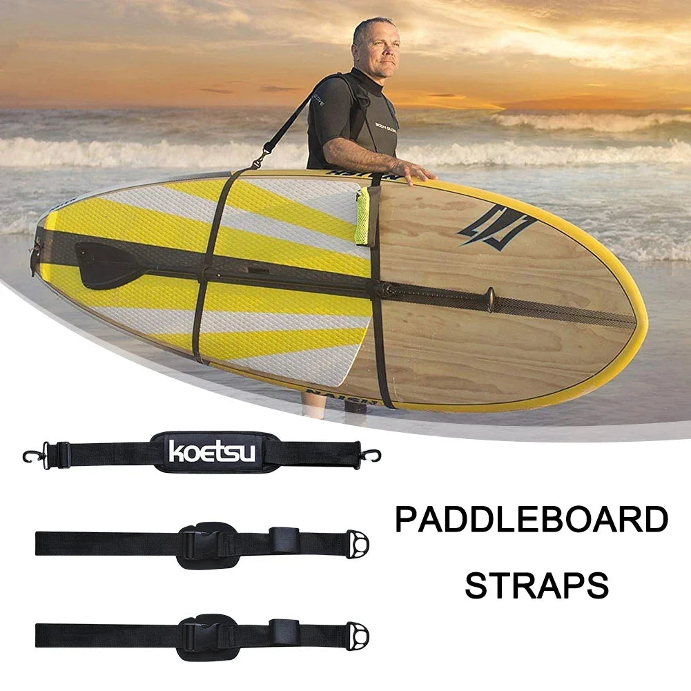 Adjustable Surfboard Shoulder Strap – Carry Sling for Paddleboard, Surfboard, Wakeboard, Kayak & Surfing Gear