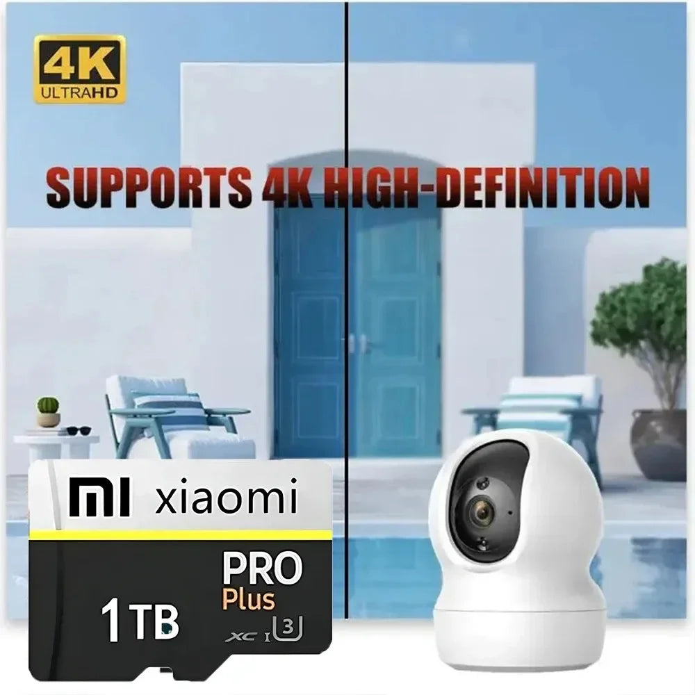Xiaomi High-Speed SD Memory Card – 128GB, 256GB, 512GB, 1TB, 2TB Class 10 Micro TF Card for Nintendo Switch, PC & Smartphone