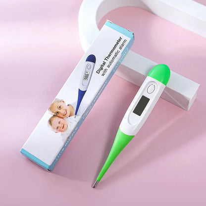 Digital Soft Tip Thermometer for Babies & Adults – Fast Electronic Temperature Monitor for Mouth, Armpit & Home Use