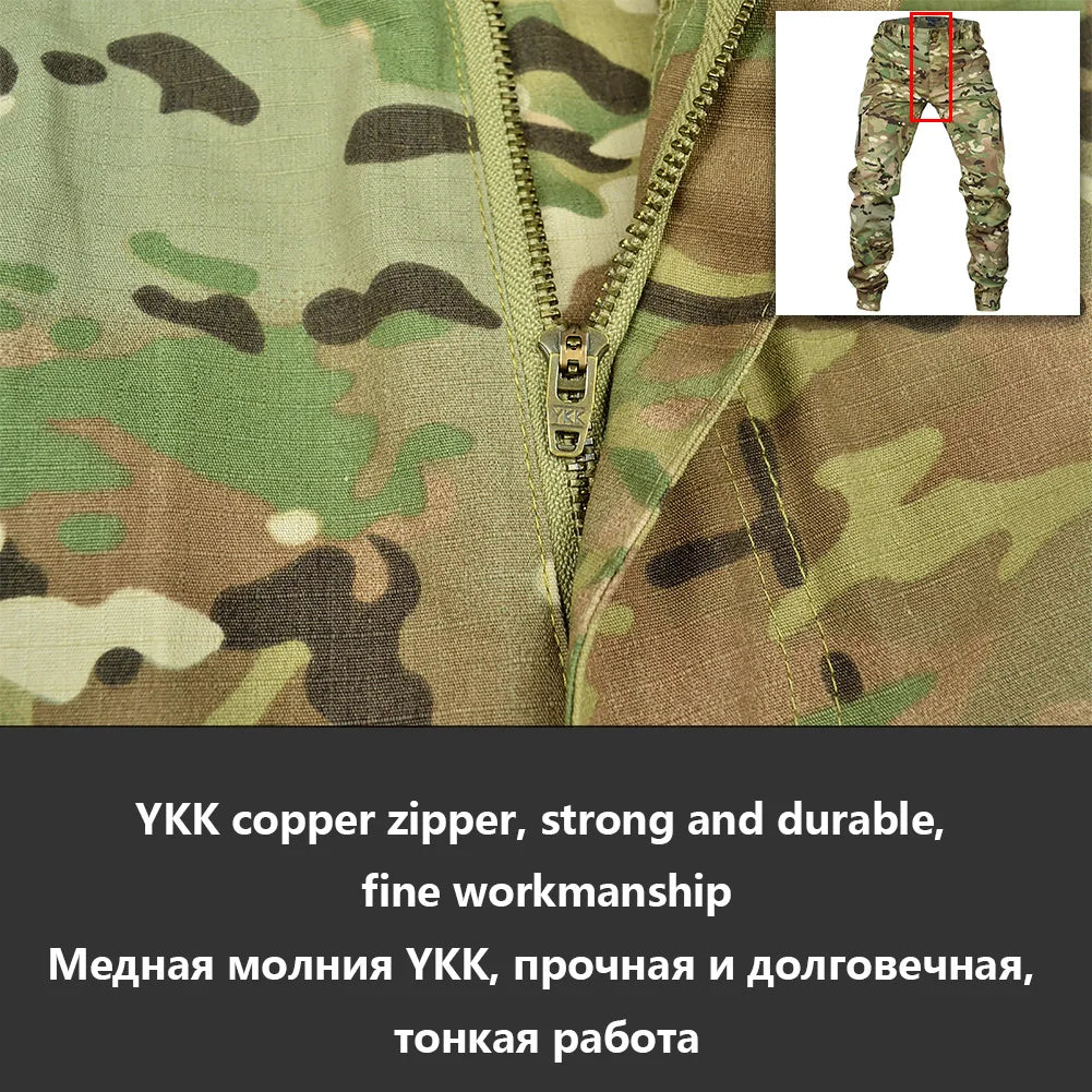 Mege Tactical Joggers - Lightweight Ripstop Cargo Pants for Outdoor, Working, Hiking, and Men's Streetwear