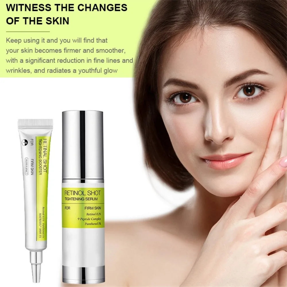 Retinol Face Serum - Hydrating Anti-Aging Skincare for Fine Lines, Dark Circles & Pores