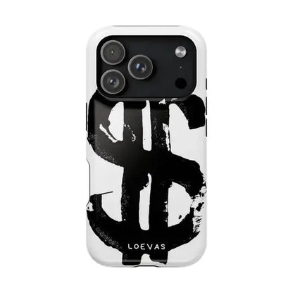 Luxury Polka Dot Flower Phone Case - Double Layer Protective Cover for iPhone 17 17e 16e 16 15 14 13 12 11 X XS XR Pro Max Plus