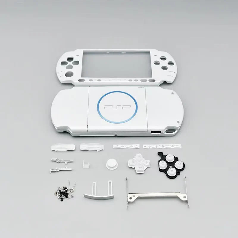 Replacement Faceplate Shell Case for PSP 3000 – Full Housing Cover with Buttons Kit for PSP3000 3006 3008