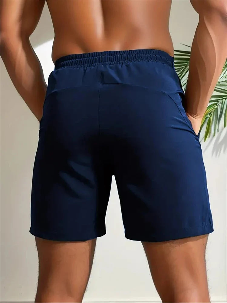 UETEEY Men’s Summer Shorts — Gym, Running & Fitness Quick-Dry Workout Pants
