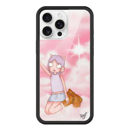 NewWildflower 3D Strawberry & Cherry iPhone Case – Cute Cartoon Phone Cover for iPhone 12-16 Pro/Max/Plus