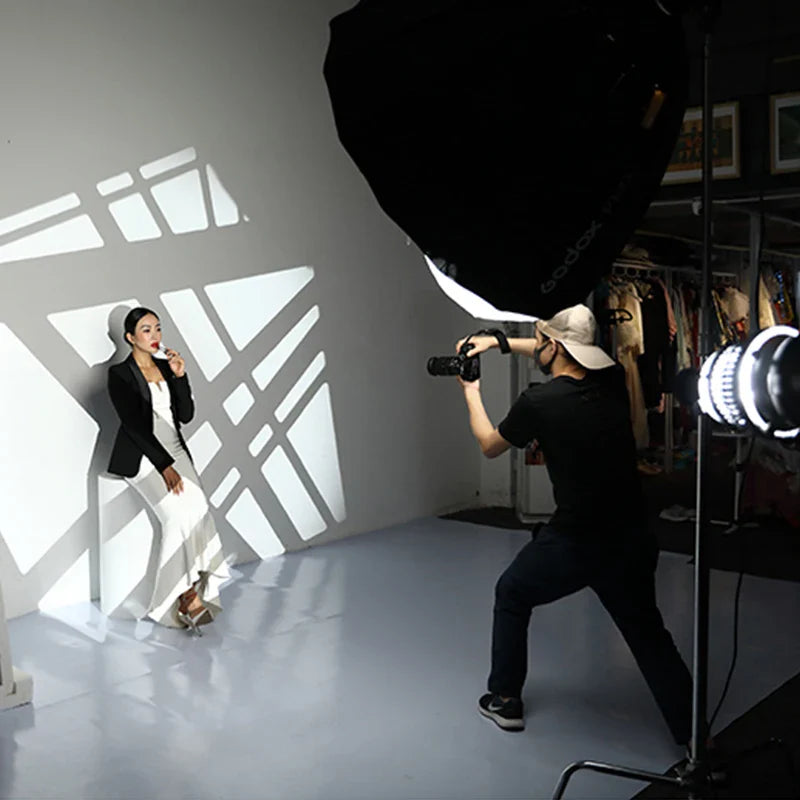 SOONPHO OT1 Graphic Cards – Optical Condenser Background Projection DIY Shade for Godox LED Lights