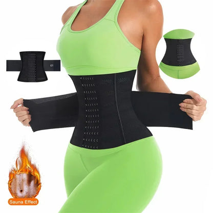 Women’s Waist Trainer – Tummy Control Slimming Body Shaper & Flat Belly Corset Belt