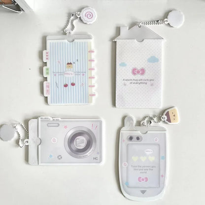 Cute Camera Phone Card Holder - Protective Idol Photocard Sleeve & Collectible Gift
