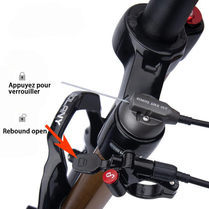 BOLANY Mountain Bike Fork – 29 Inch MTB Air Suspension, Shock Absorbing Fork for Downhill & MTB Bikes