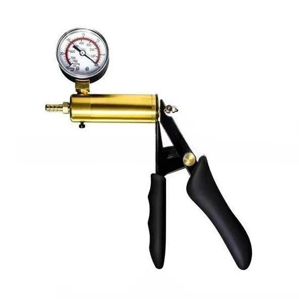 Electric Manual Vacuum Pump - Adult Negative Pressure Suction Device with Pressure Gauge for Personal Wellness Use