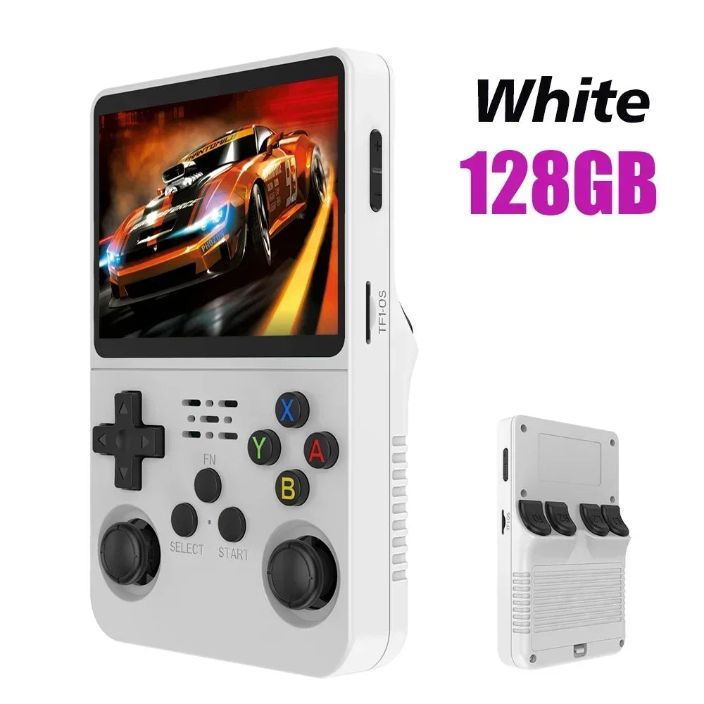 Max 256GB Retro Handheld Game Console – Linux System, 3.5 Inch IPS Screen, Portable Video Player with 64GB/128GB Games