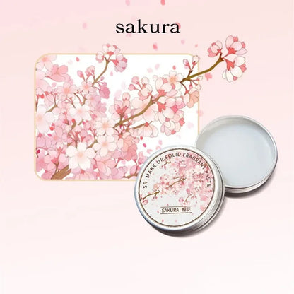 Long-Lasting Floral Solid Perfume Balm – Magnolia, Orchid & Gardenia Scented Fragrance for Women | Romantic Dating & Daily Use