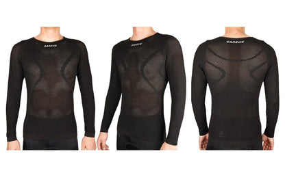 DAREVIE Cycling Base Layer - Seamless Compression Full Sleeve Underwear, Breathable MTB & Road Bike Vest (2023)