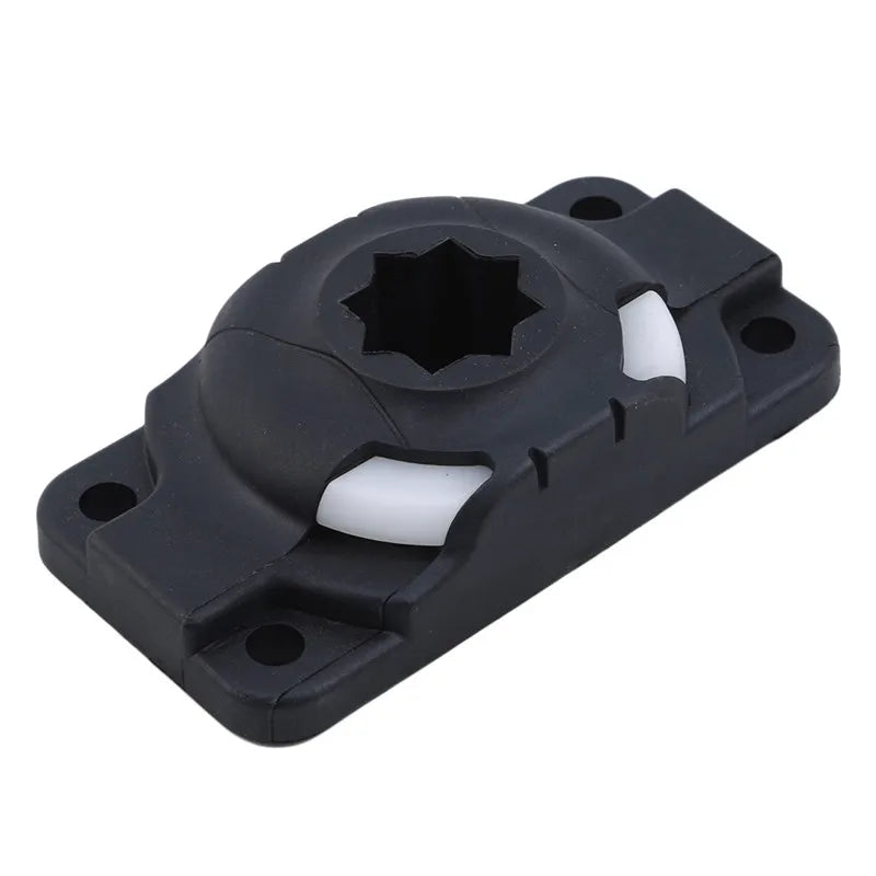 Inflatable Kayak Rod Holder Mount Base – Nylon Slide Rail for Boat & Canoe, Kayak Accessories (Without Screws)