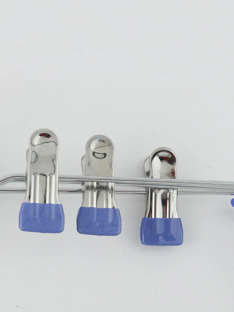 Multi-Functional Folding Multi-Layer Pants Rack – Anti-Slip Seamless Wardrobe Hanger for Home Storage