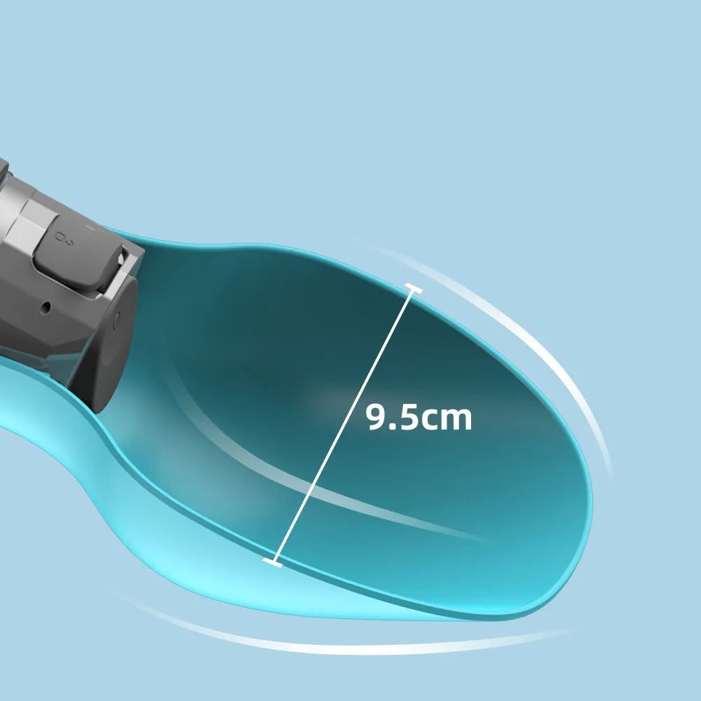 800ml Portable Dog Water Bottle - Outdoor Travel Drinking Bowl for Small, Medium, Big Dogs - Puppy Cat Feeder - Pet Labrador Accessories
