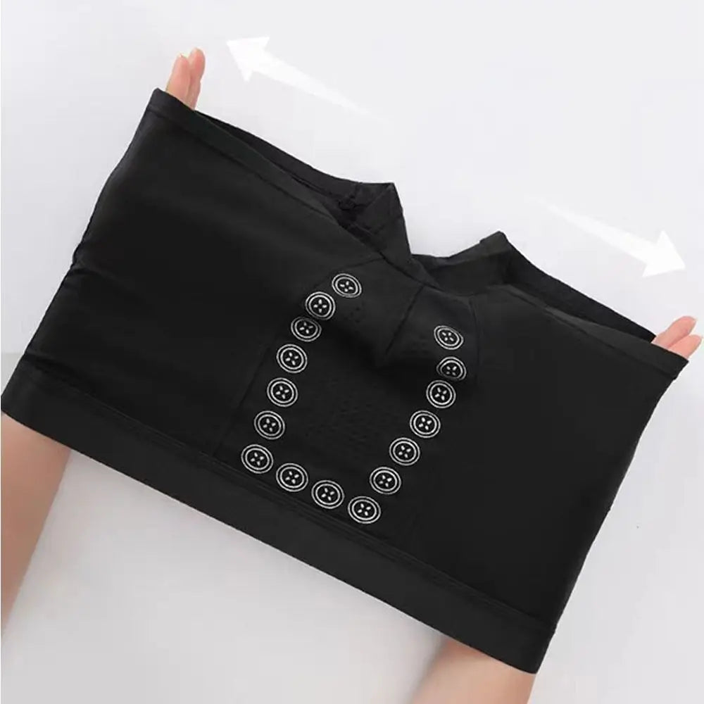 Breathable Magnetic Therapy Men’s Underwear – Polyester Fiber Long-Lasting Boxer Briefs for Male Support, Tightening & Delay