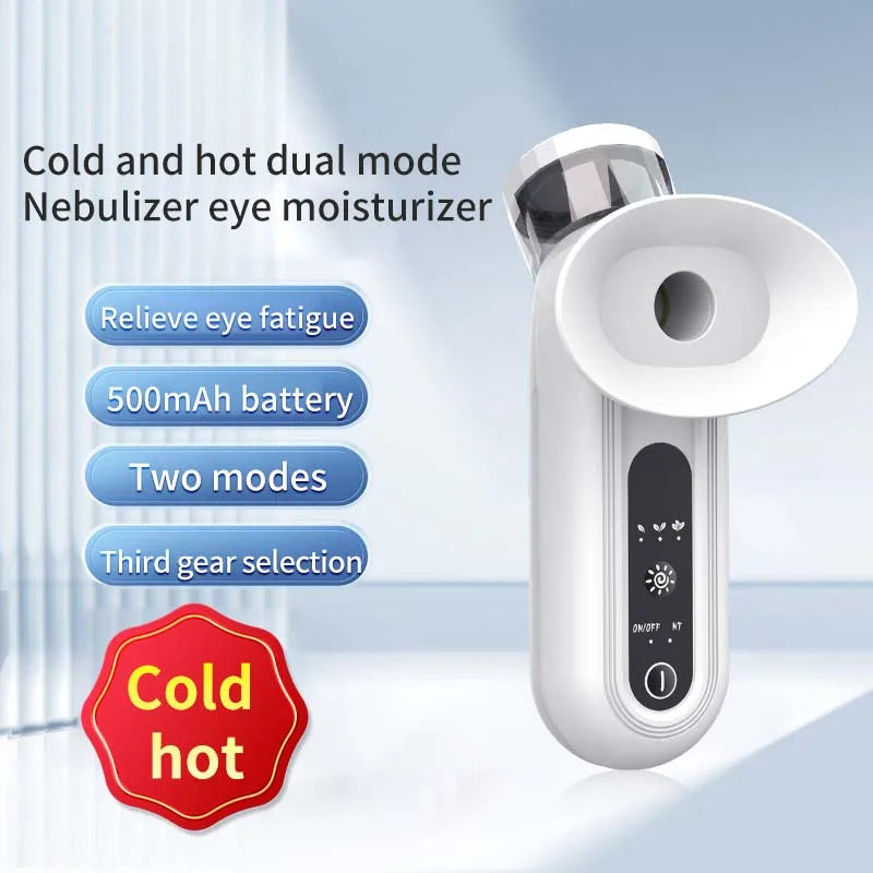 Portable Nano USB Eye Mist Sprayer – Ionic Warm Compress Humidifier for Eye Care & Dry Eye Relief