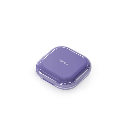 Portable Orthodontic Braces Case – Slim Mouth Guard & Denture Holder with Lid for Teeth Aligners