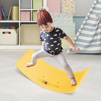 New Twisting Balance Board for Kids - Non-Slip Wobble Training Toy for Boys & Girls