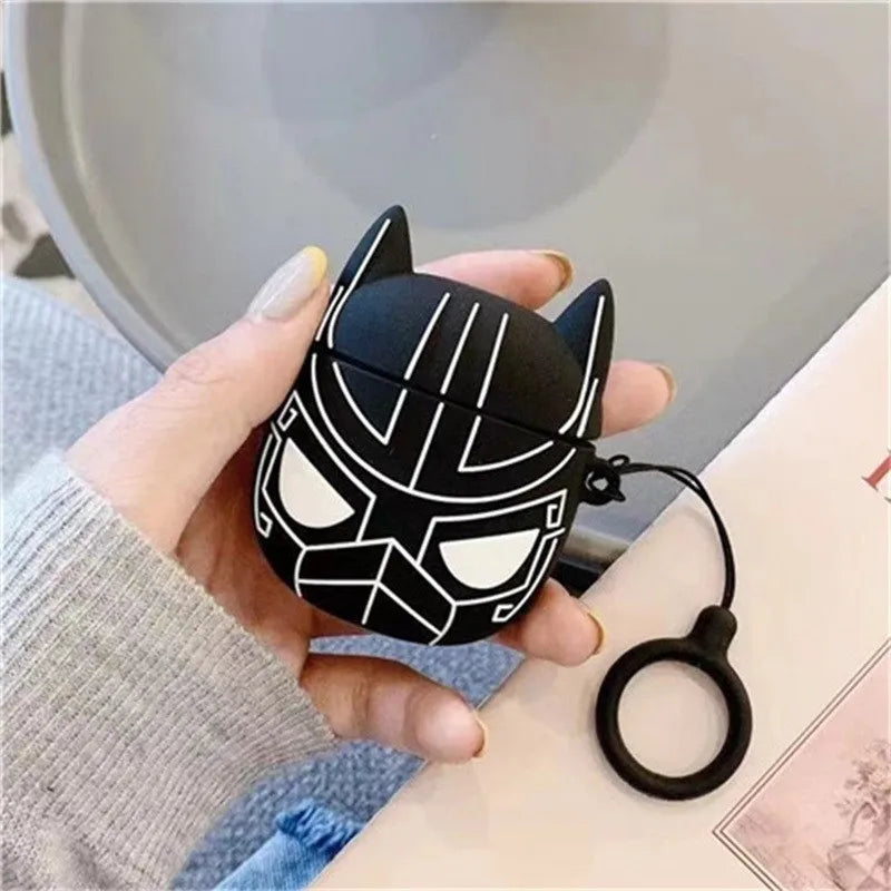 3D Cartoon Silicone Case for AirPods 1/2/3 & Pro 2 — Protective Wireless Earphone Charging Cover