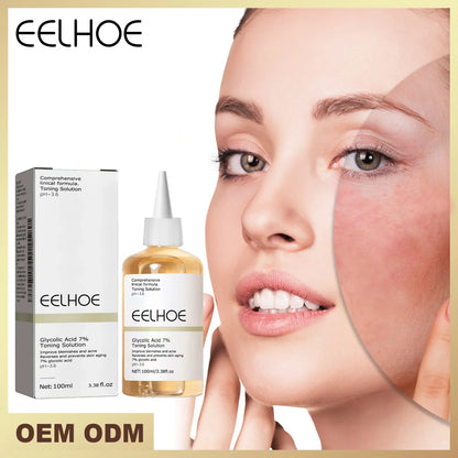 100ML Glycolic Acid Toner – Ordinary Acne Remover, Lifting & Firming, Wrinkle Reduction, Glowing Facial Skincare Gift