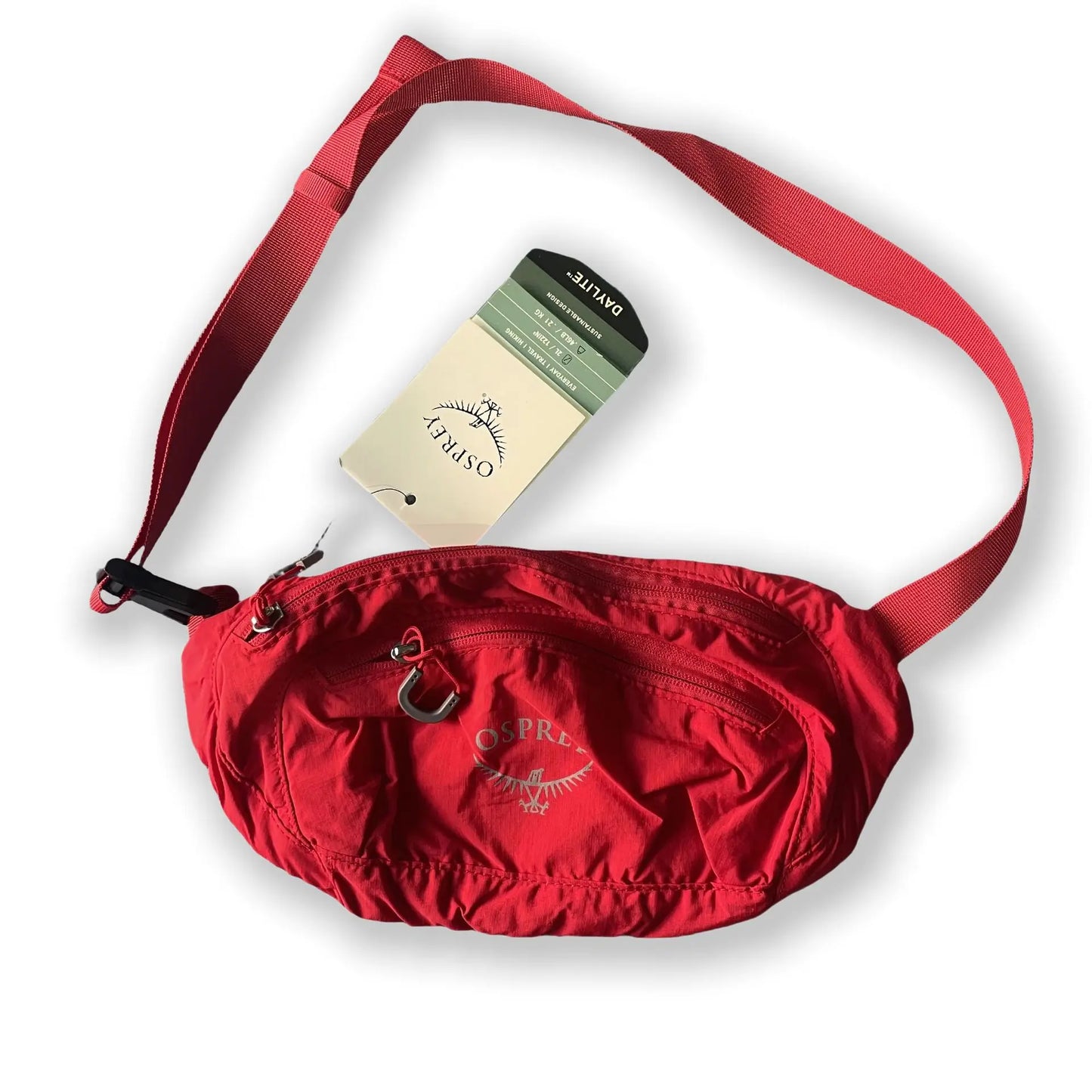 OSPREY Ultra-Lightweight Waterproof Waist Bag – Portable Compression Crossbody for Outdoor Sports & Hiking