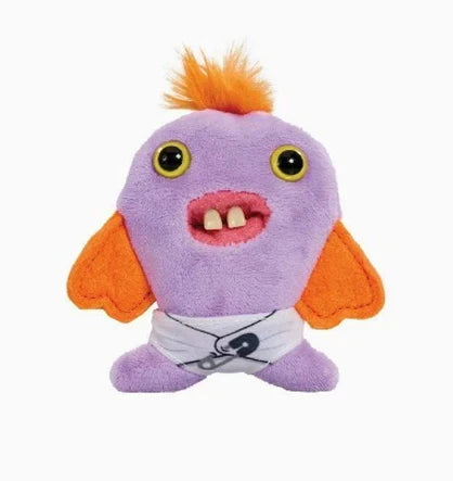 Fuggler Plush Baby Series Mr. Needles – Funny Ugly Monster Stuffed Doll, Munch Rabid Rabbit Wide-Eyed Weirdo Soft Toy 9cm