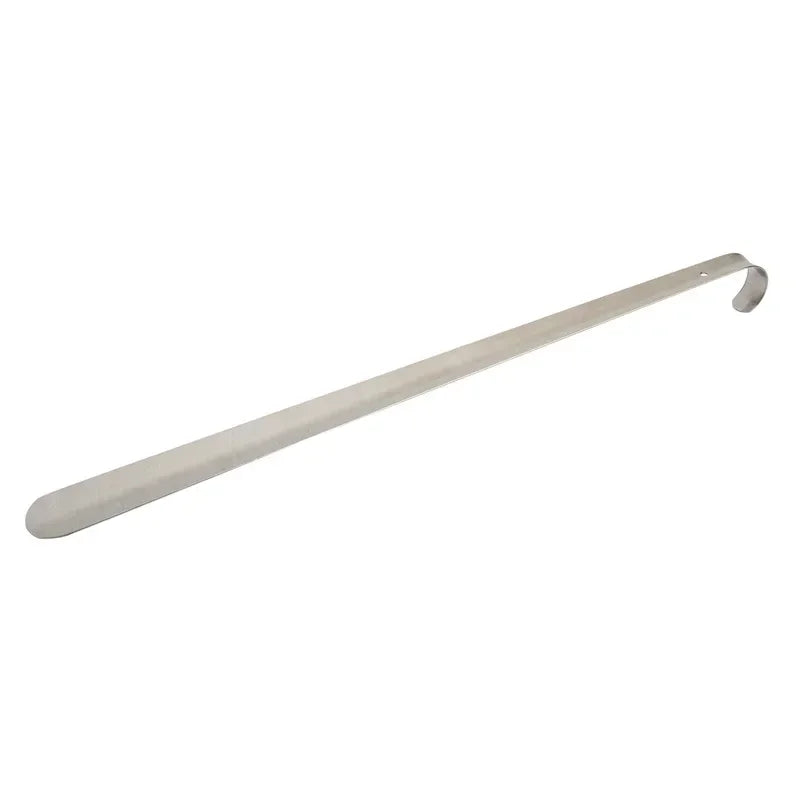 52cm Extra Long Stainless Steel Shoehorn – Silver Metal Shoe Remover and Lifter Aid Tool