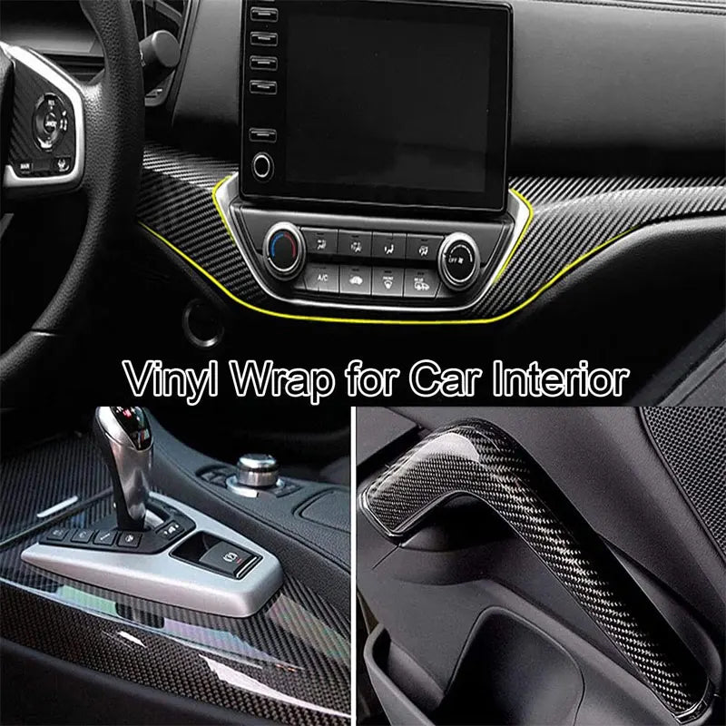 SEAMETAL PU Leather Car Gap Filler Trim Strip – Universal Self-Adhesive Interior Moulding Braid Sticker