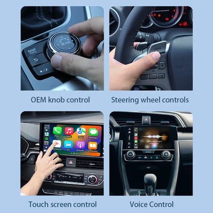 Acodo Wired to Wireless CarPlay Dongle – Android Auto Adapter, Fast WiFi, USB Type-C Plug & Play