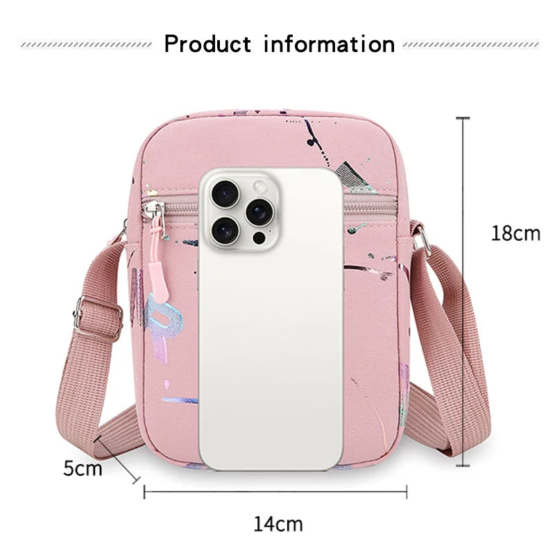 K-Pop Demon Hunters Crossbody Phone Bag – HUNTRX Rumi Huntrix Coin Wallet Shoulder Purse