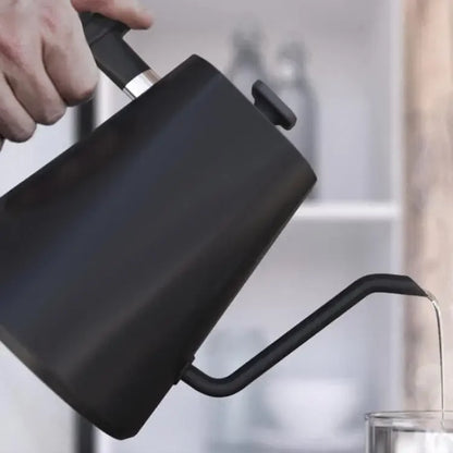 1200W Gooseneck Electric Kettle with Temperature Control - Coffee & Tea Brewing Pot (110V/220V)