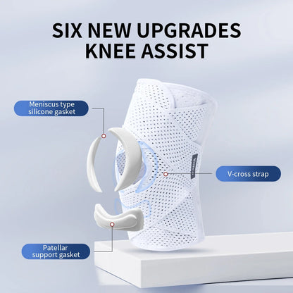 Unisex Sports Knee Pads - Lightweight Breathable Supports for Basketball, Running & Hiking