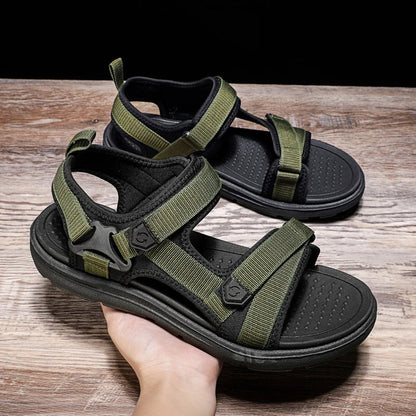 2025 Men’s Summer Fashion Sandals – Lightweight Comfortable Outdoor Beach & Holiday Shoes | Casual Breathable Leisure Walking Sandals
