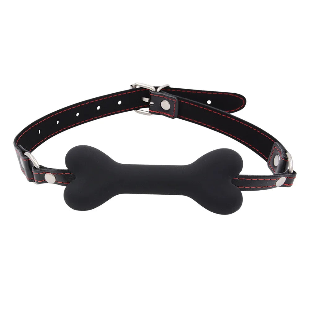 Silicone Lips O-Ring Gag – Oral Fixation Open Mouth BDSM Bondage Restraint for Couples, Adult Sex Toy
